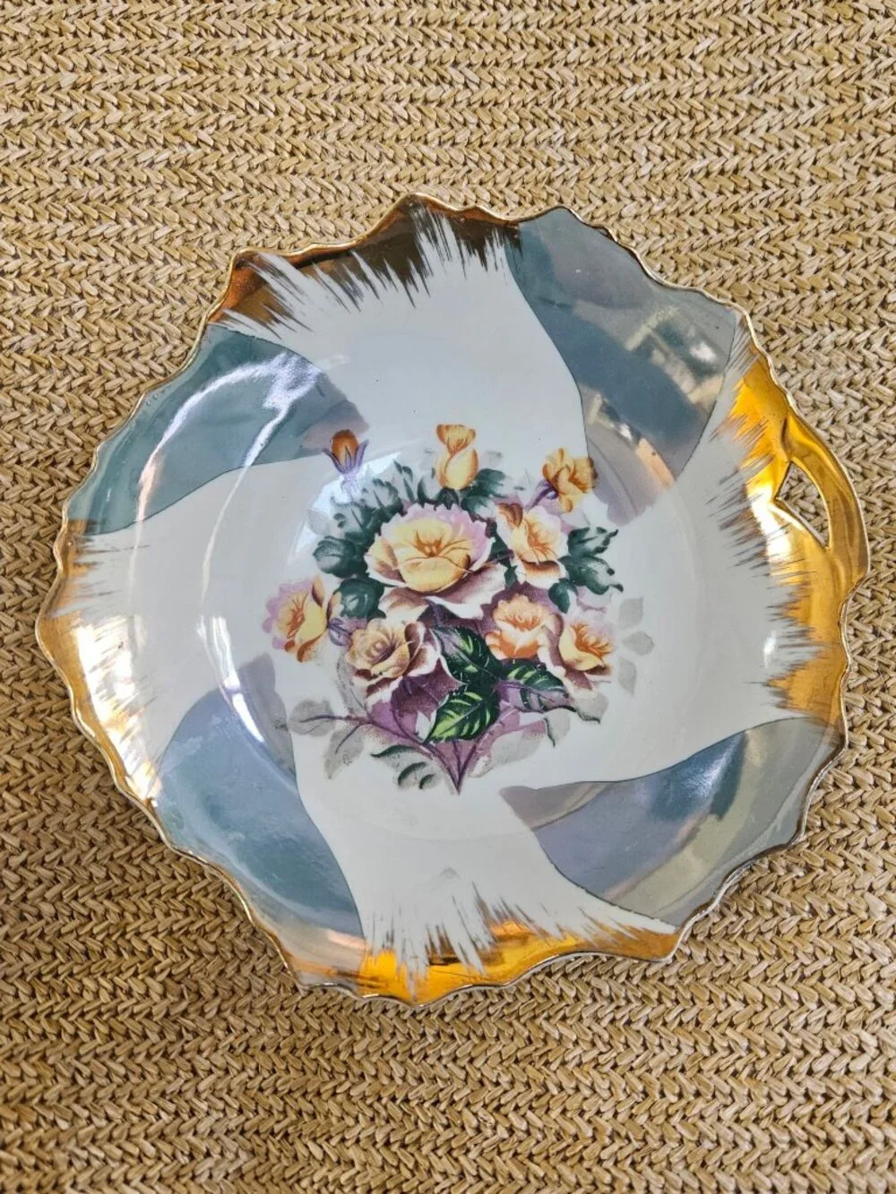 Japanese Lusterware Porcelain Bowl